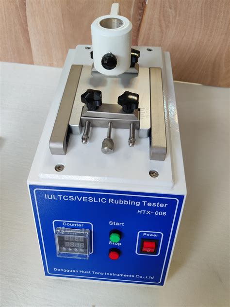 Rubbing Tester For Colour Fastness 